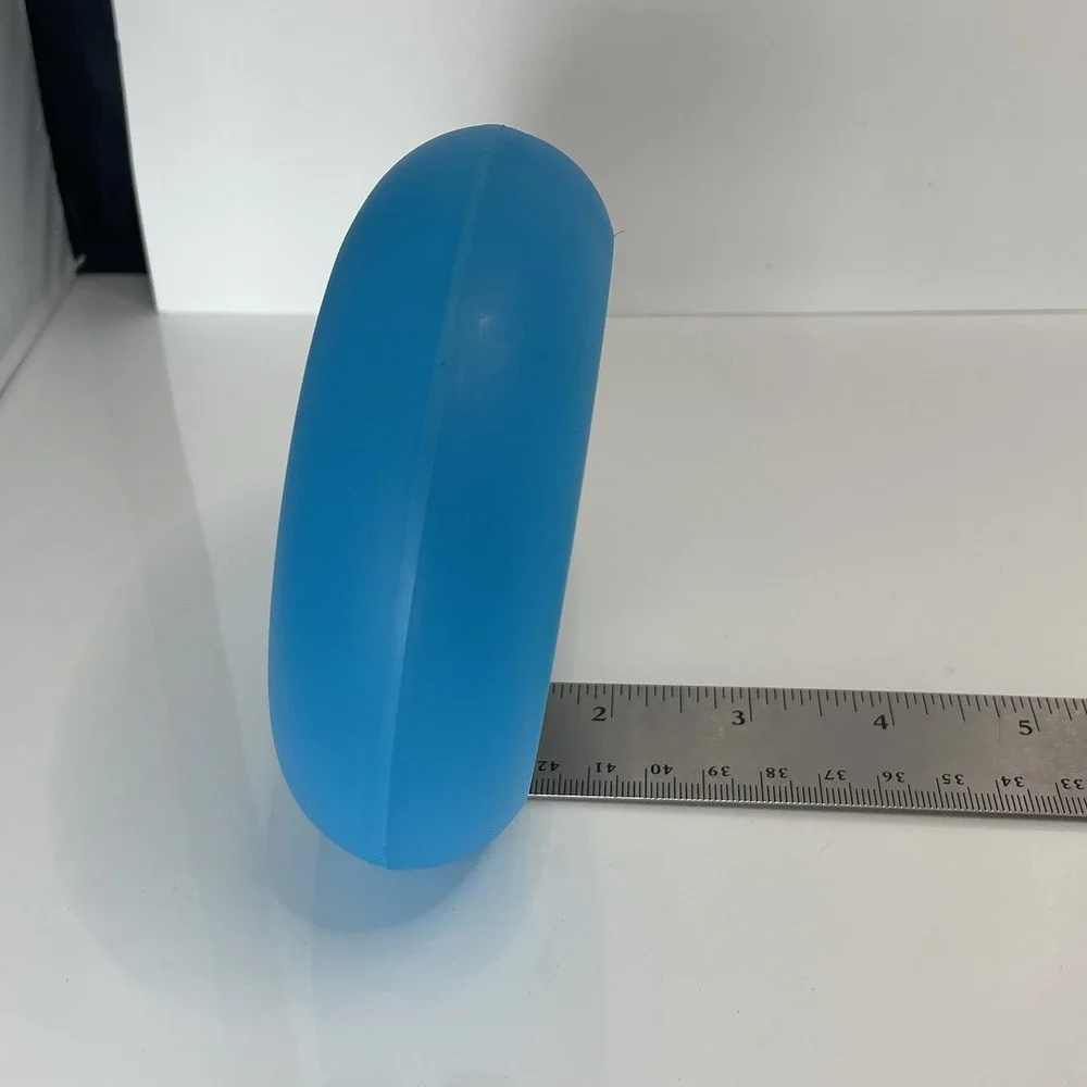 Quartz Table Clock - Frost Blue  Alarm‎ Clock Mcm Look Tested